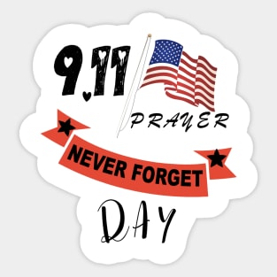 Patriot prayer 9.11 Sticker